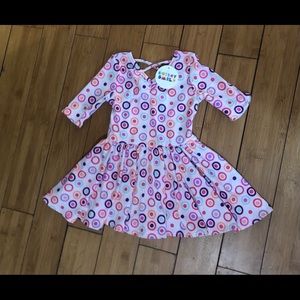Dot Dot Smile Toddler Girls Polkadot Dress, Sz 2T